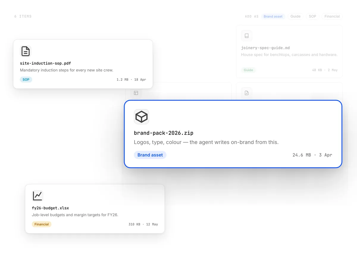 Metrix Map — Artefacts library with brand assets